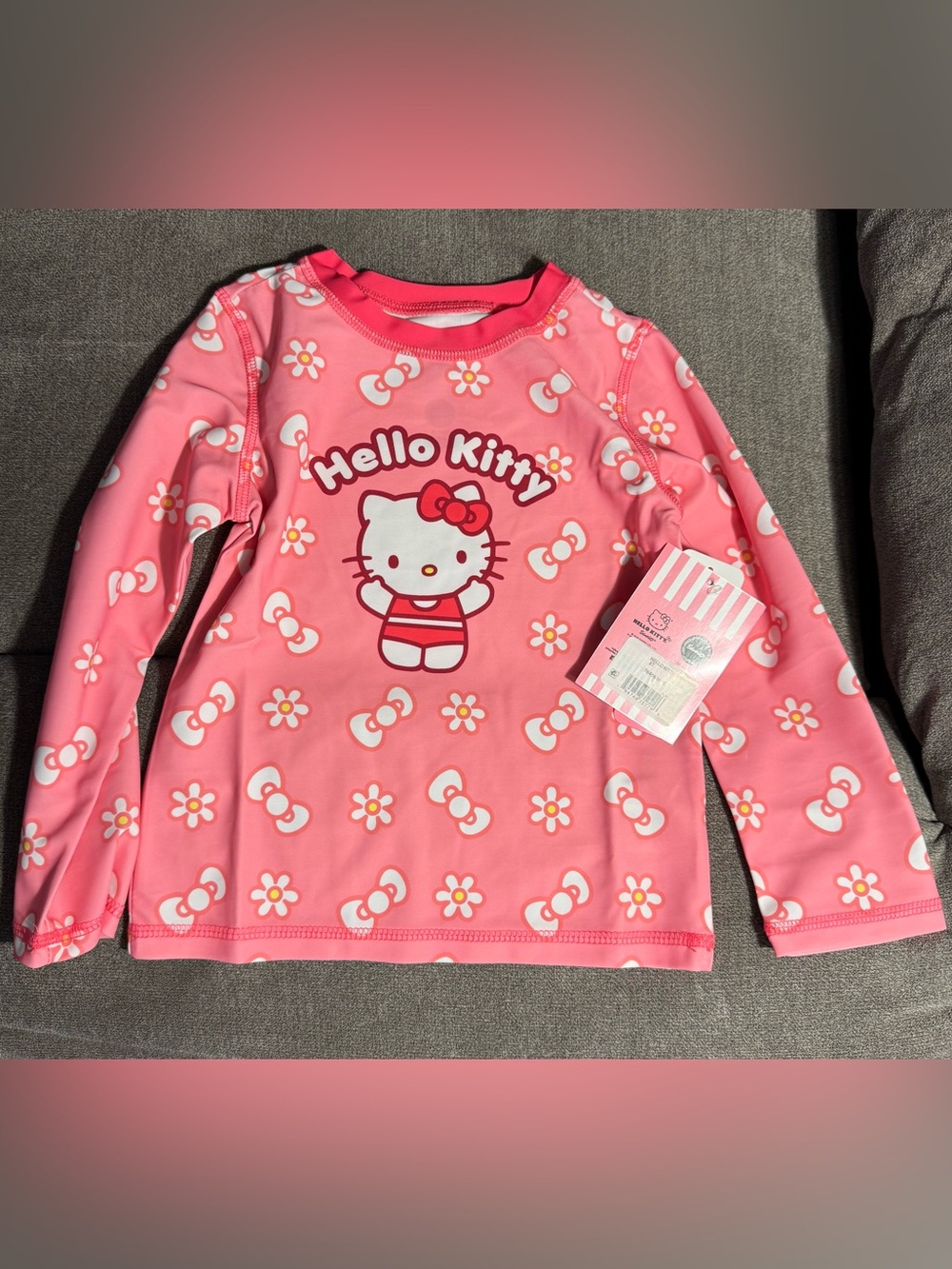 Hello Kitty UV 50 Long Sleeve - 3T